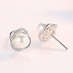 Pearl Stud Earrings