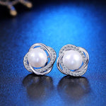 Pearl Stud Earrings