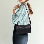 Retro Leather Texture Pillow Bag