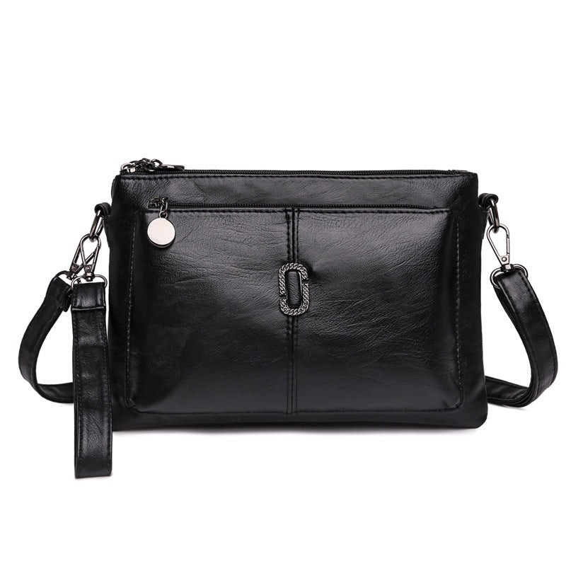 Multilayer PU Soft Leather Small Bag