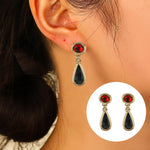 Teardrop Opal Earrings