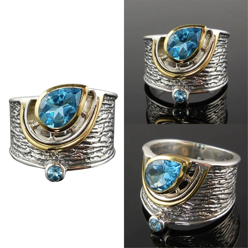 Withinhand Silver Sapphire Ring