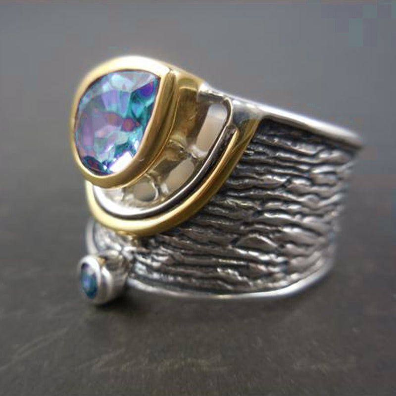 Withinhand Silver Sapphire Ring