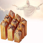 Heaven Nativity Tree Pillar Statues