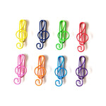 🎶Music Multicoloured Metal Paper Clips