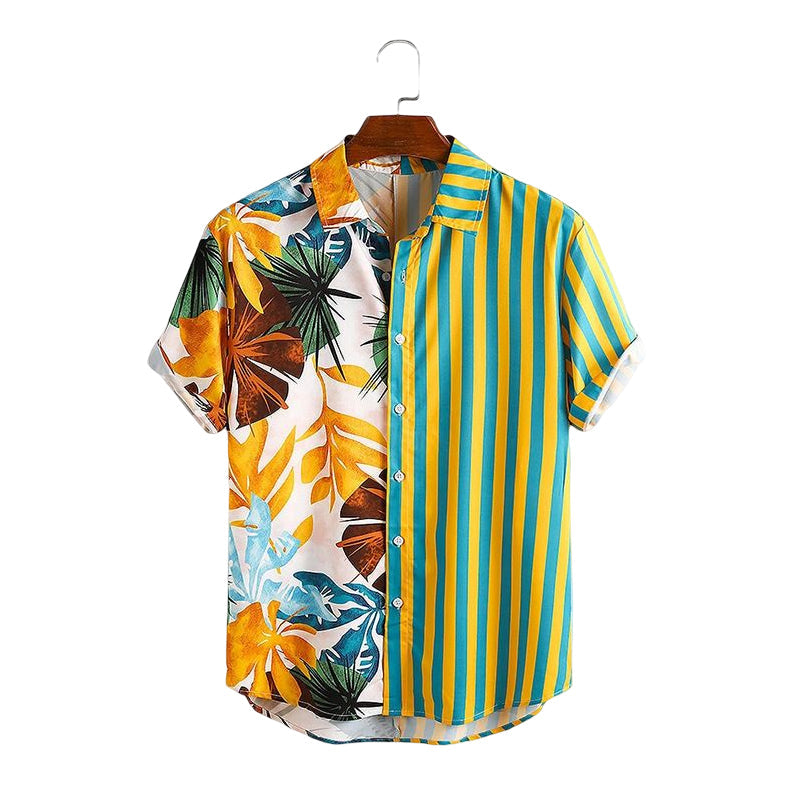 Hawaiian Print Short Sleeve Shirt