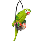 Iron Ring Parrot Pendant Garden Decoration