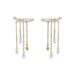 Star Tassel Earrings