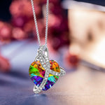 Heart Crystal Necklace