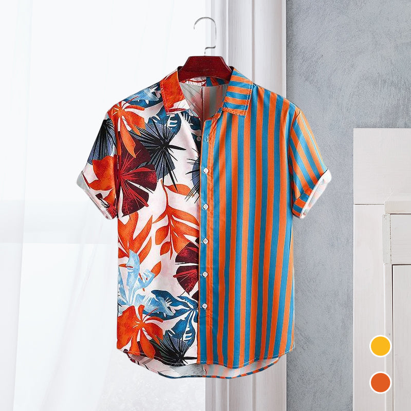 Hawaiian Print Short Sleeve Shirt