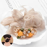 Crystal Large Intestine Hair Ties