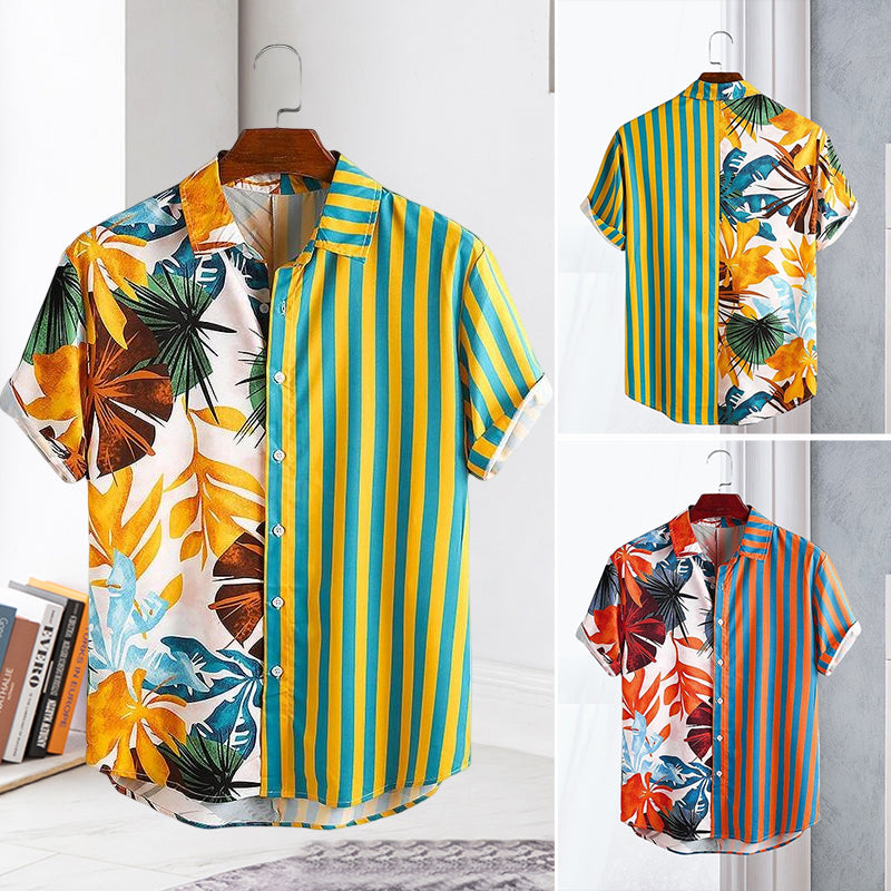 Hawaiian Print Short Sleeve Shirt