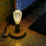 3D Fireworks Decorative LED Bulbs