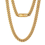 Titanium Steel Cuban Necklace