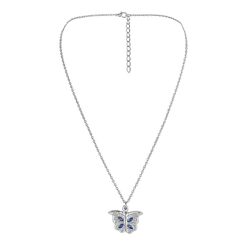 Butterfly Heart Necklace