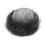 Faux Fur Suede Winter Cap