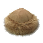 Faux Fur Suede Winter Cap